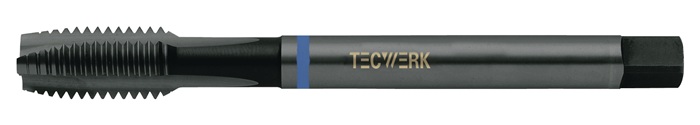 Tecwerk Maschinengewindebohrer Din 376b Va M30x3,5 Mmhss-co Nitriert Und Vaporisiert 6h
