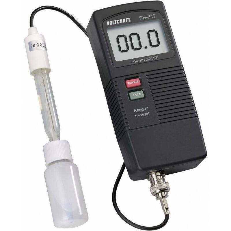 [gebraucht] B-ware Voltcraft Bodenanalyse Set Testgerät Ph Wert Messgerät Iso Kalibriert Ph-212