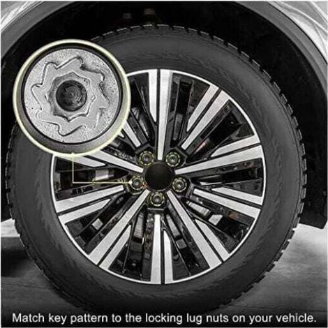 Fenoplastica 524-teiliges Vw-diebstahlsicherungs-radmuttern-entfernungswerkzeugset – Kompatibel Mit Touareg/magotan/tiguan/phaeton – Präzise Und Robust – Autoreparatur – Für Vw-mechaniker Und -besitze