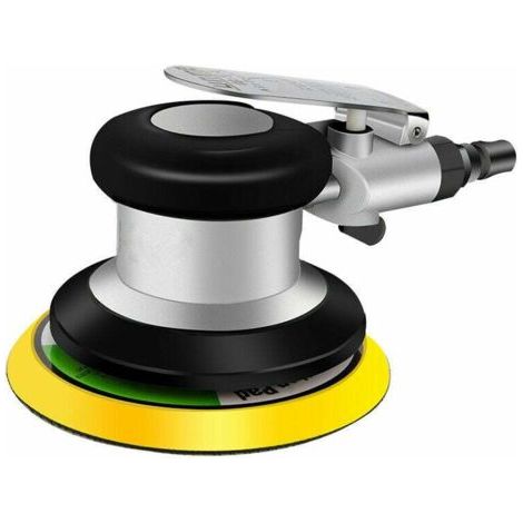 Fenoplasticaulisem – Pneumatischer Exzenterschleifer Mit Druckluft – Drehzahl 9500 U/min – Durchmesser 125 Mm – Zum Polieren Von Holz, Metall Und Glas – 9500 U/min