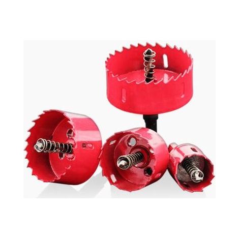 Fenoplastica 80mm Lochsäge M42 Mit Sechskantadapter Für Eisen, Aluminium, Gipskarton, Rohre, Kunststoffe, Metalle (1 Stück)