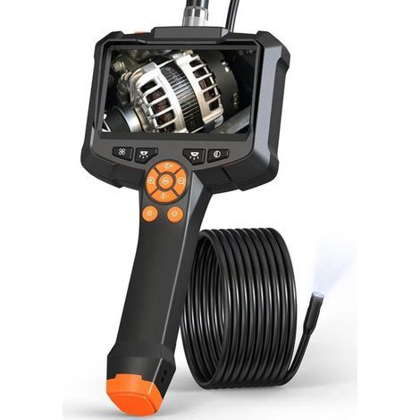 Fenoplastica Endoskopkamera, 4,3" Ips-bildschirm, 1080p Hd Inspektionskamera, Endoskopkamera, Ip67 Wasserdicht (1 M)