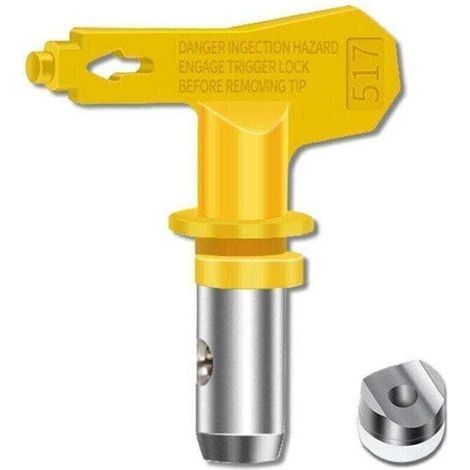 Fenoplastica Airless-hochdruckspritzpistole Mit 6 Versiegelten Düsen, Kompatibel Mit Graco Titan Wagner Farbspritzpistolen (typ 515, Xu, 517, 519, 521, 523, 525) Kzq - Kzq