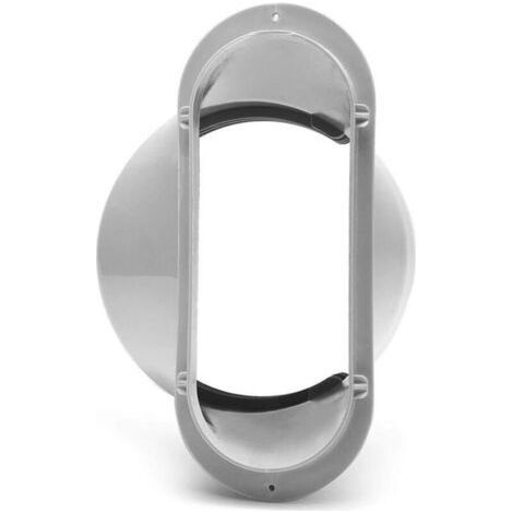 Fenoplastica 1 Stück Klimaanlagen-fensterschlauchadapter, Flachmundanschluss 15 Cm, Universell Für Tragbare Klimaanlagen Und Wäschetrockner