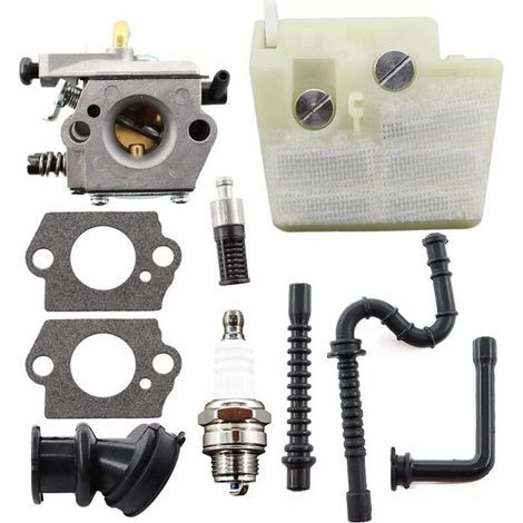 Fenoplastica Walbro Wt194 Vergaser-reparatursatz Für Stihl Kettensägen 024, 026, Ms240, Ms260, 024av Und 024s. Inklusive Luftfilter. Ersatzteilnummer: 11211200611