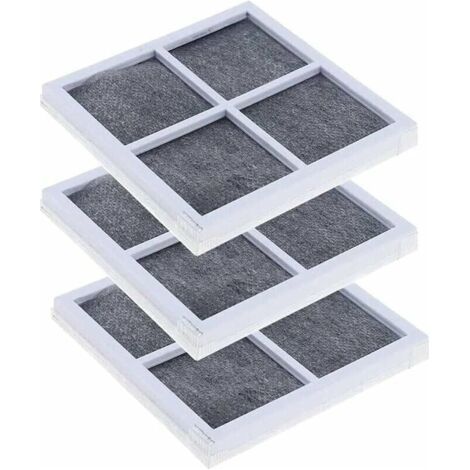Fenoplasticaflkwoh 3er-pack Ersatzluftfilter Für Pure N Fresh Kühlschränke, Kompatibel Mit Den Lefou-modellen Lt120f, Lfx31925sw Und Lfx31925sb