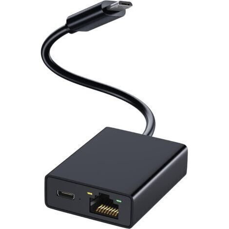 Fenoplastica Micro-usb-zu-rj45-ethernet-adapter Für Fire Tv Stick – 100 Mbit/s – Kompatibel Mit Chromecast Und Anderen Tv-sticks – Stabile Verbindung
