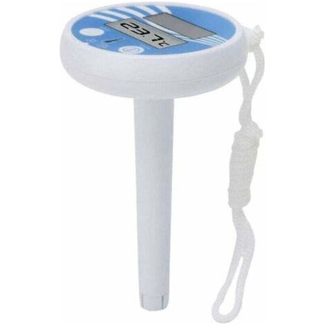 Fenoplastica Poolthermometer, Wasserthermometer, Solarbetriebenes Digitalthermometer, Temperaturanzeige Mit Schnur Für Schwimmbad, Spa, Badewanne