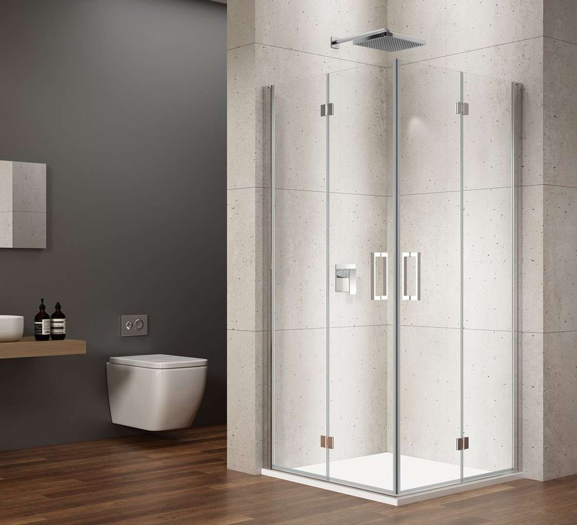 Gelco Loro - Duschkabine 80x80 Cm, Klarglas/chrom Gn4780-01