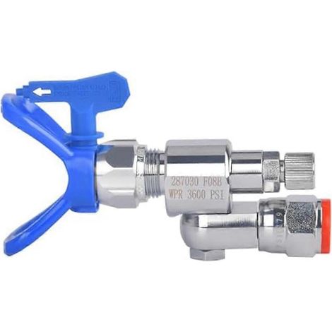 287030 Cleanshot Absperrventil Für Airless-farbspritzgeräte Mit Drehbarer Dichtung
