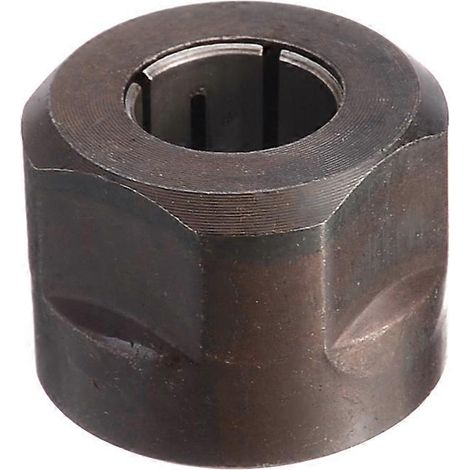 Schwarze Metallspannzange Für Oberfräse, 12,7 Mm Mittelbohrung