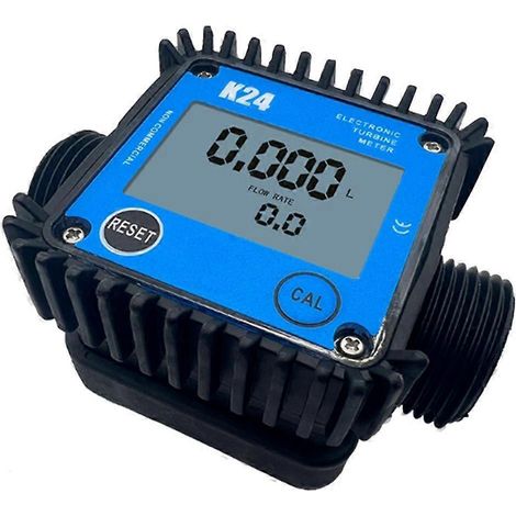 K24 Lcd-kraftstoffdurchflussmesser Für Turbinen, Digitaler Diesel-salz-kraftstoffdurchflussmesser, Geeignet Für Die Durchflussmessung Von Flüssigem Wasser