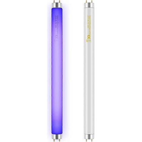 2er-pack Ersatzlampen (10 W) Für 20-w-insektenvernichter Für Den Innenbereich (bl T8 F10w, 33 Cm Leuchtstoffröhre) Für Aspectek Und Liba