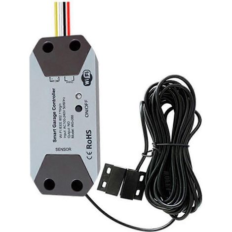Tuya Wifi Garagentorsteuerung, Intelligenter Türschalter, Kompatibel Mit Alexa Und Der Tuya App Für Smart Home.