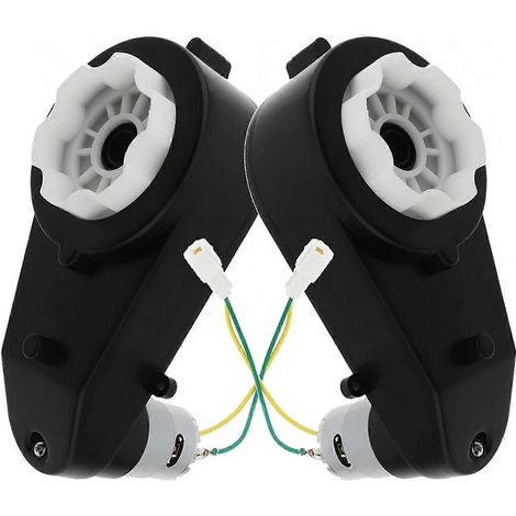 Set Mit 2 Rs555-motoren Für Elektrische Kinderautos, 24v 40.000 U/min Getriebe