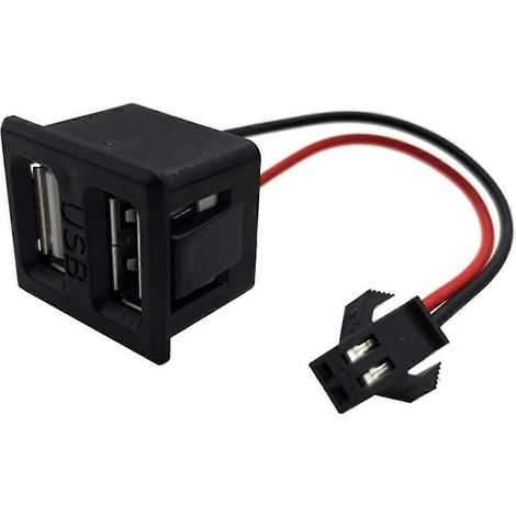 Doppellagiger Usb-c-anschluss (weiblich), Usb-a-anschluss (weiblich) Für Lampe Und Zum Laden, Stromanschluss Mit Kabel