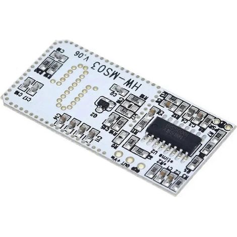 Hochleistungs-bewegungsmelder – Ms03 2,4 Ghz Bis 5,8 Ghz, Mikrowellenradar, Pir-personenerkennungsmodul Für Diy-projekte