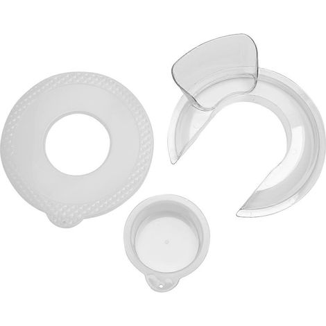 Für Kitchenaid Küchenmaschinen Mit Kippbarem Rührkopf Von 4,5 Bis 5 Litern, Spritzschutz Und Schüsseldeckel Für Küchenmaschinen