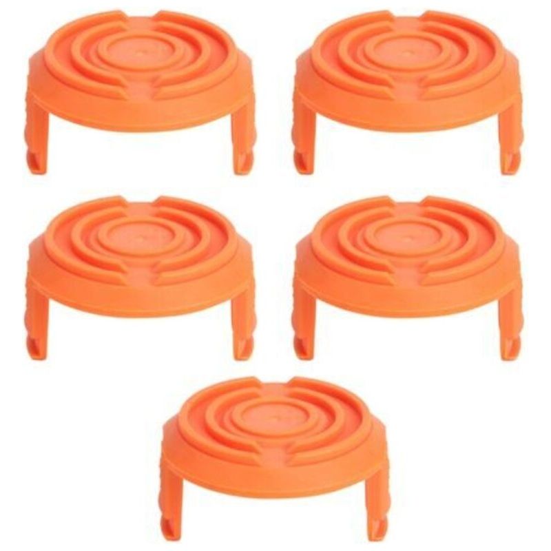 5er-set Spulenkappen Für Kanten Trimmer Kompatibel Mit Worx Wa0010