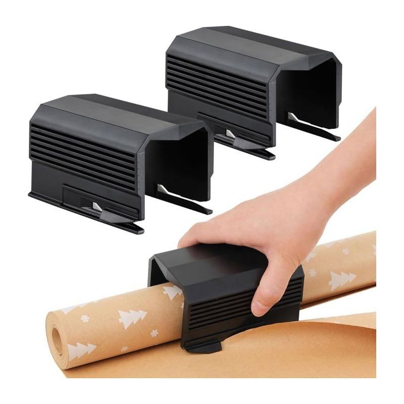 2er-set Geschenk-papierschneider – Weihnachts-geschenkpapier-rollenschneider Für Die Herstellung Von Geburtstagsgeschenken