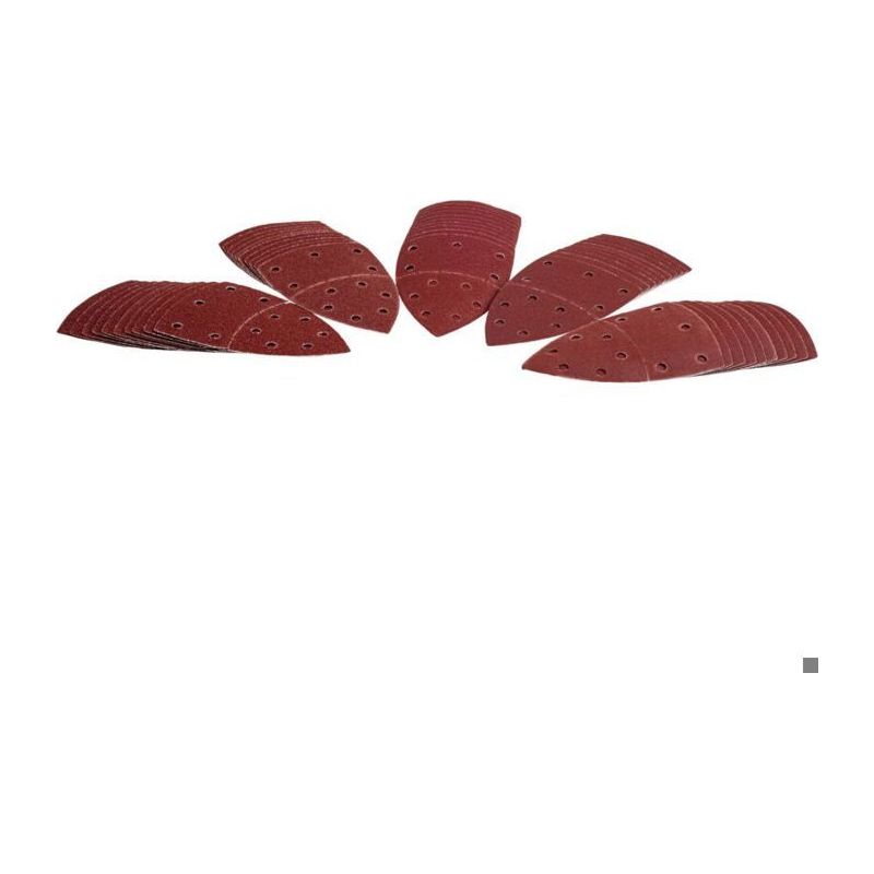 Satz Von 50 Schleifblättern - Für Schwingschleifer Und Multifunktionswerkzeuge - 100x150 Mm - Rotierende Frontplatte