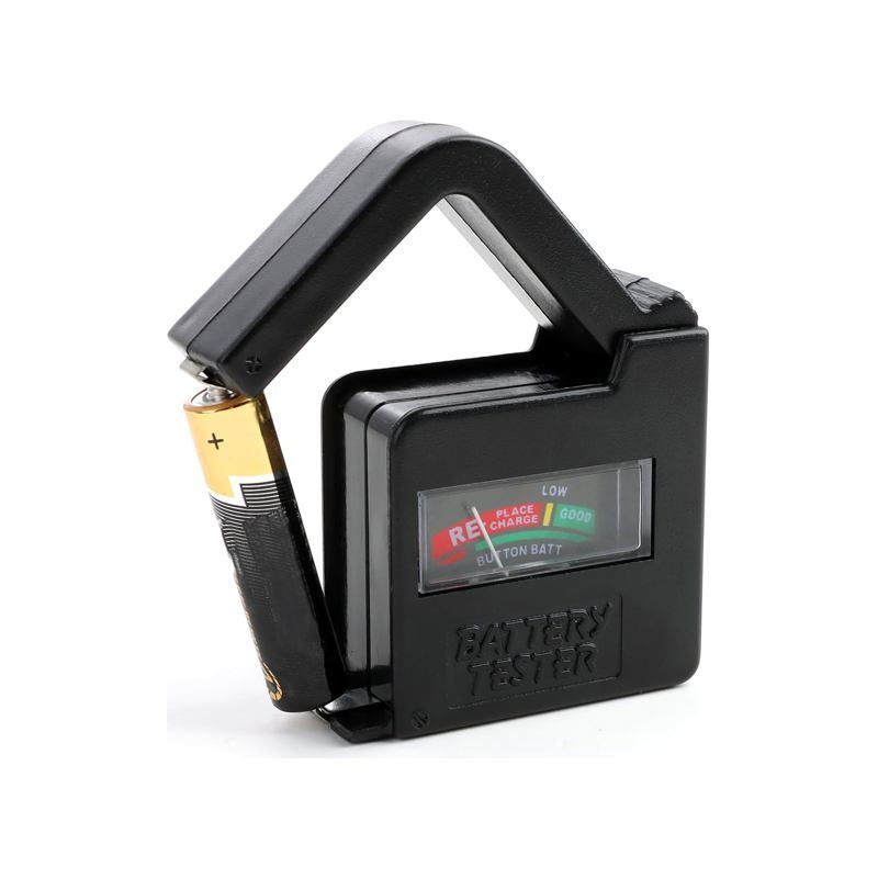 Universeller Digitaler Batterietester Modell Bt860, Kompatibel Mit Aa-, Aaa-, C-, D-, 9v- Und Knopfzellen, Präzise Analoge Anzeige