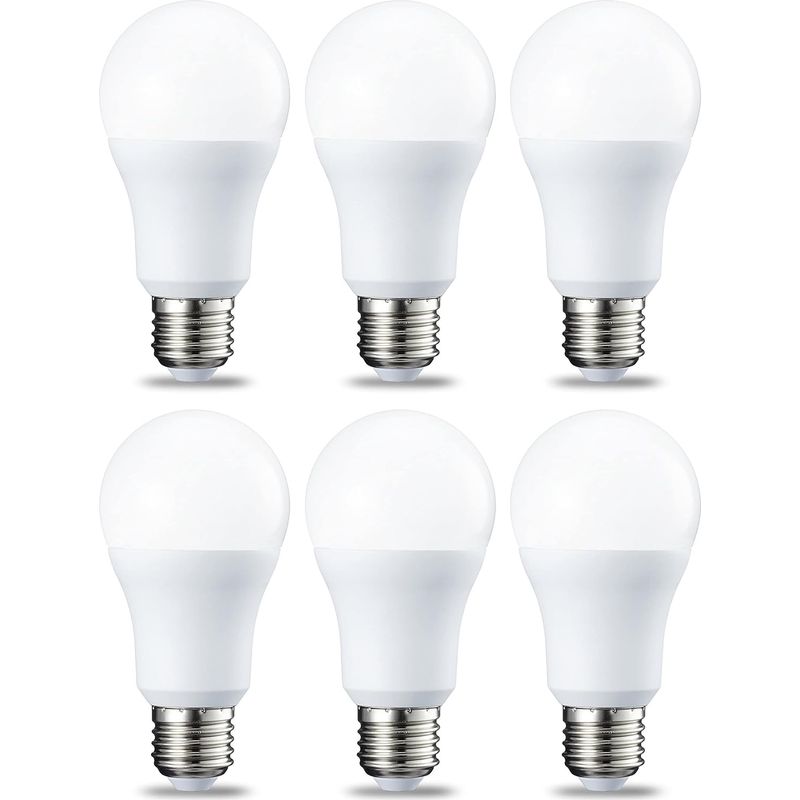 6er-pack Led-glühbirnen Mit Edison-schraubsockel E27, 12 W (entspricht 120 W), Kaltweiß, Nicht Dimmbar