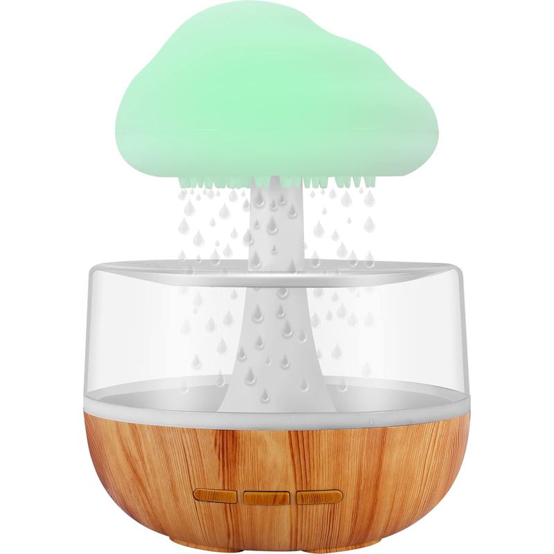 Ätherische Öle Diffusor – Mikro-luftbefeuchter Mit 7-farben-nachtlicht – 48h Laufzeit – Bpa-freies Material In Lebensmittelqualität