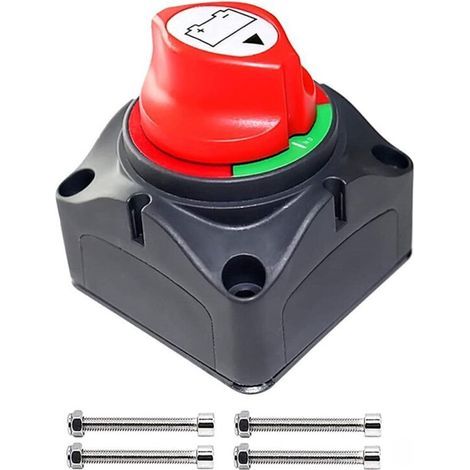12v-48v Batterietrennschalter, Batterie-trennschalter, Batterie-trennung, Batterie-isolator-schalter, Auto-batterietrennschalter, Für Autos, Boote, Lkw, Wohnmobile, Reisemobil-anhänger