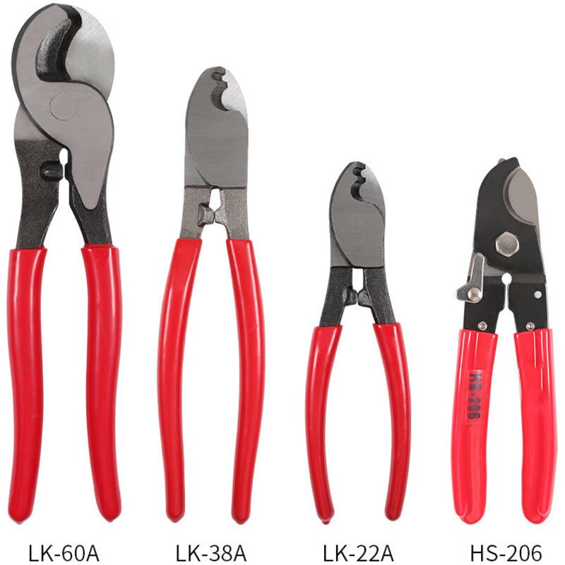 4er-set Drahtschneider Für Elektriker, Robuste Kabelschneider, Kabel- Und Drahtschneider Für Elektriker, Drahtschneider Lk-60a /lk-38a/lk-22a/hs-206