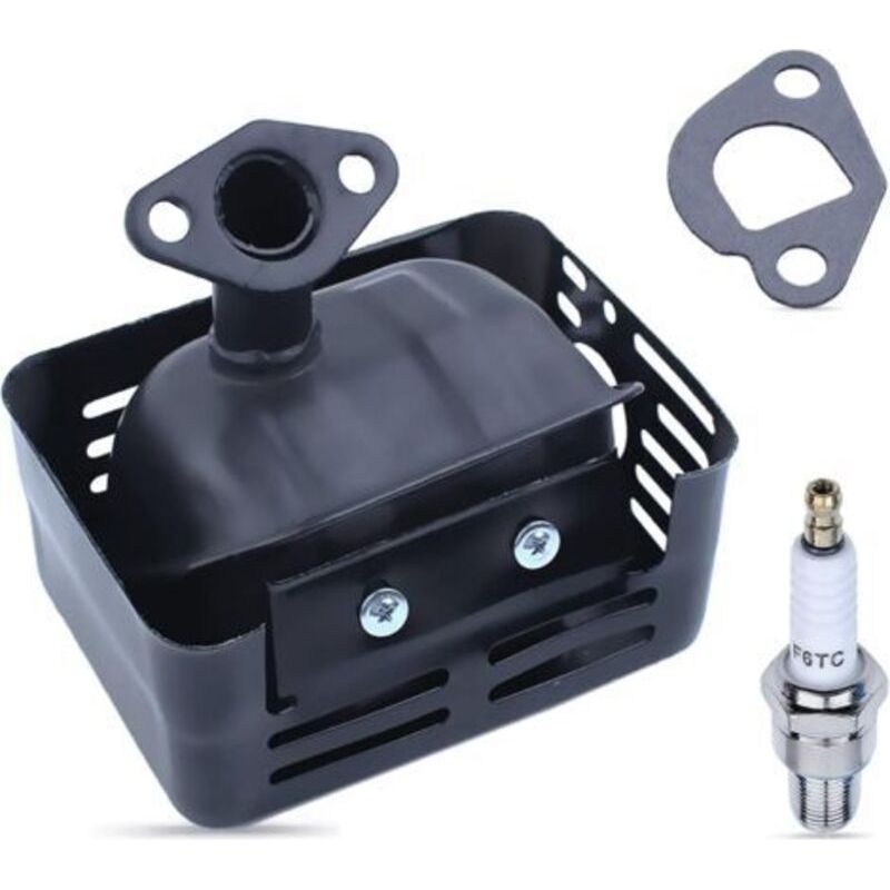 Leiser Auspuff Mit Auspuffrohr Für Honda Gx160 Gx200 5,5 Ps 6,5 Ps Motor Ersatzteile Für Gartengeräte 18300-ze1-900