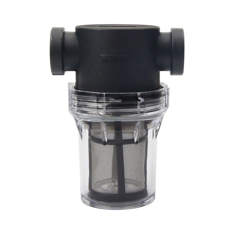 1/2" Online-filter Für Wasserpumpe - Edelstahlmasche 100 Mesh, Ein-/ausgänge 20 Mm