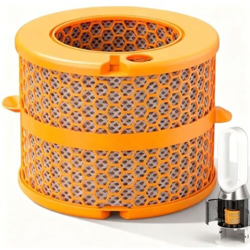 Filter Für Dyson Luftreiniger Humidify+cool Ph01 Ph02 Ph03 Ph04 Ph3a, Ersatz-aktivkohlefilter Kompatibel Mit Dyson Luftreiniger Zur Befeuchtung
