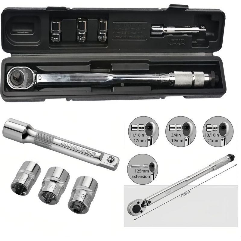 Mikrometrischer Drehmomentschlüssel Mit 1/2-zoll-antrieb (25-250 Ft-lb)