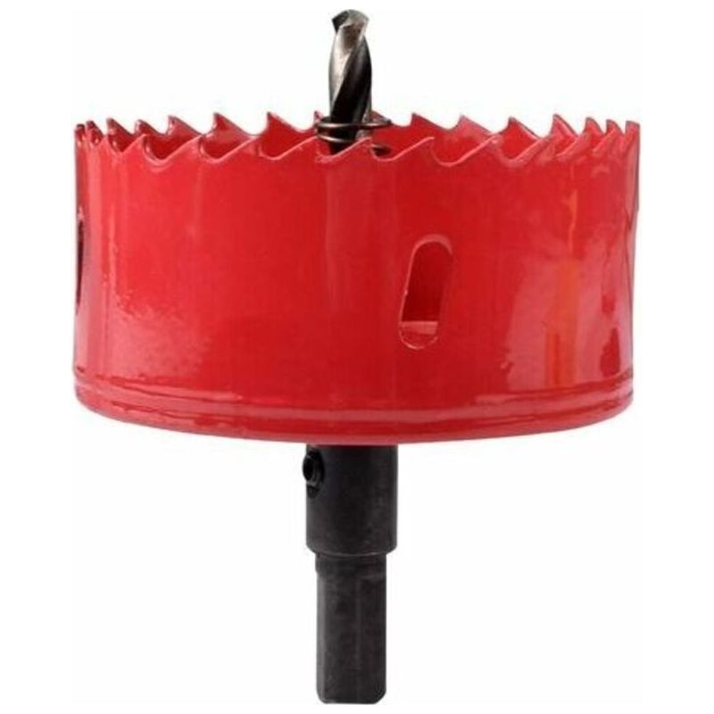 M42 Hss Bi-metall-lochsäge 115 Mm, Lochsäge Für Eisen, Aluminium, Holz, Trockenbau, Rohr, Kunststoff, Holzfaserplatten