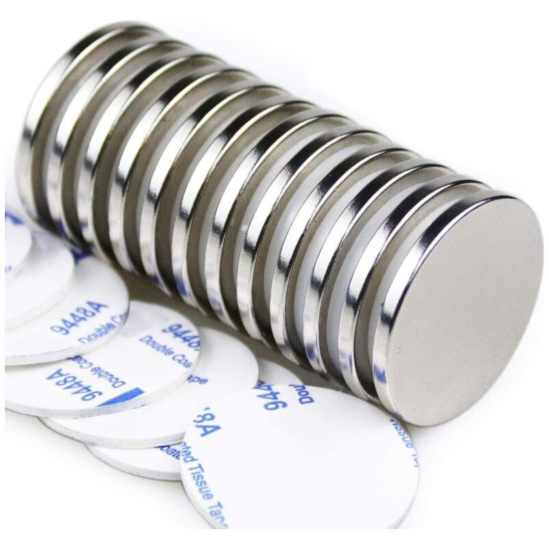 Ultra-starke Neodym-scheibenmagnete, Leistungsstarke Seltenerd-magnete – 30 X 3 Cm, 12 Stück