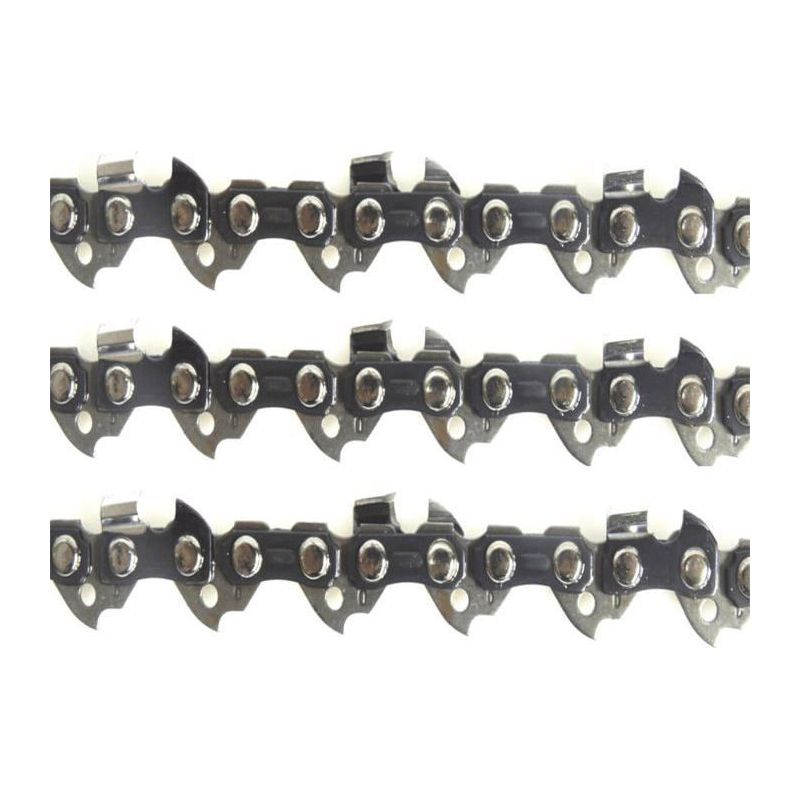 3er-set Kettensägenketten - Aimoonsa - 45 Cm - 72 Glieder - Vollmeißel - Teilung 3/8