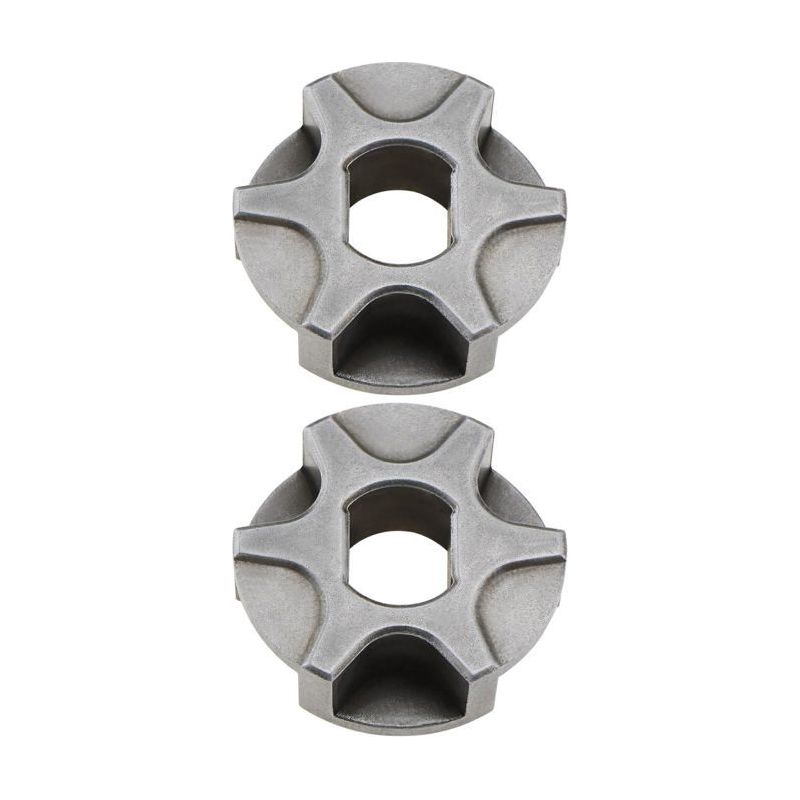 2x 3/8" Geriffelte Ritzel 9 Mm Für Kettensäge - Kompatibel Mit Makita Duc254 Duc204 (6+3 Zähne)