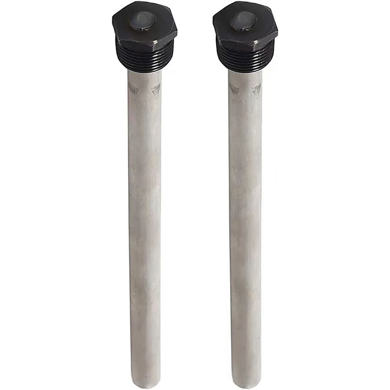 2er-pack Rv-anodenstäbe Für Warmwasserbereiter – Magnesium – 3/4' Npt-gewinde – Länge 23,5 Cm – Korrosionsschutz