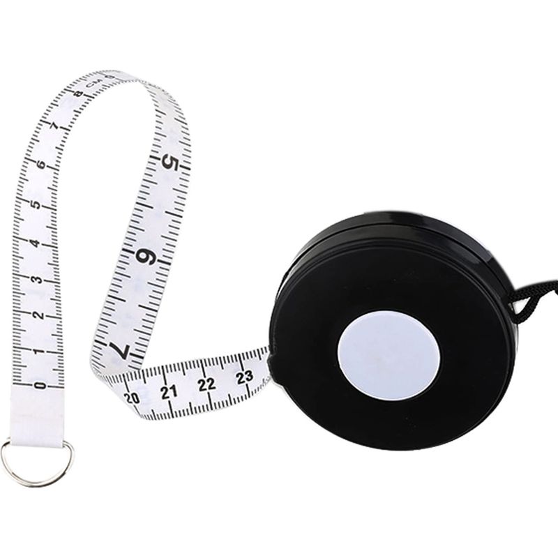 Weiches Maßband, Doppelseitiges Maßband Für Schneiderei, Kleidungsanfertigung, Gewichtsabnahme, Taillenmessung, Einziehbares Lineal 205 Cm/80 Zoll