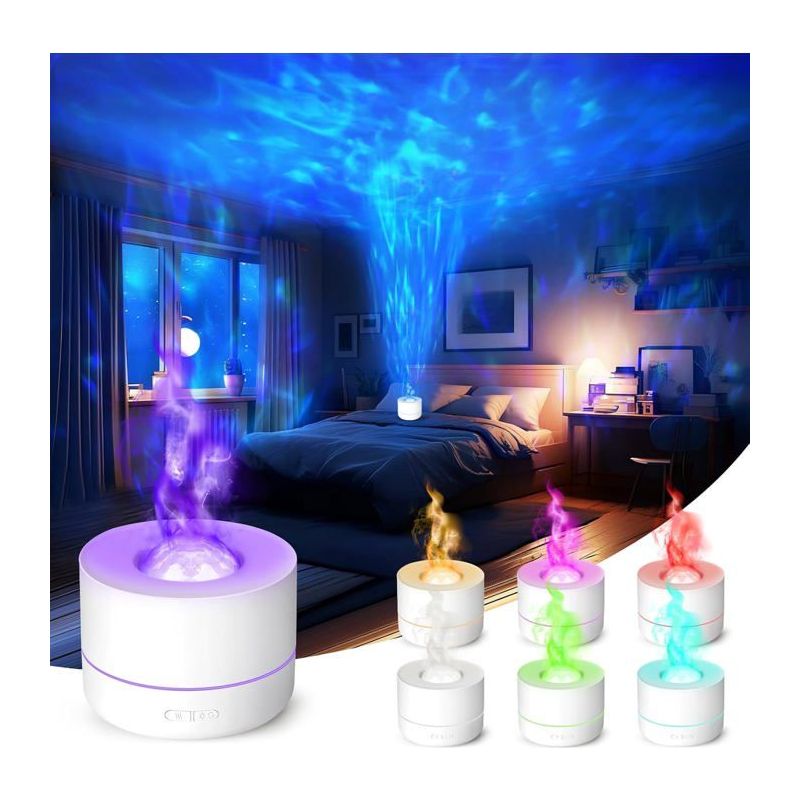 Aromadiffusor, Parfümzerstäuber, Farbiger Sternenhimmelprojektor, Geeignet Für Schlafzimmer, Wohnzimmer Und Büros.
