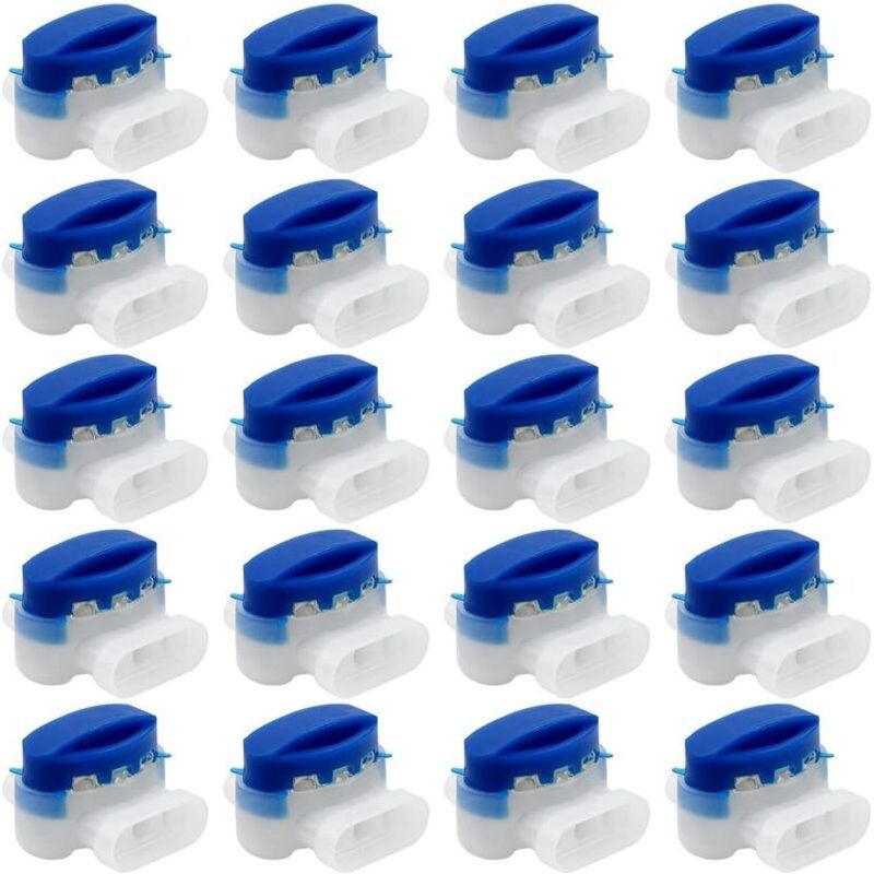 20 Stück Kabelverbinder, 314 Mit Gel Gefüllte Kabelverbinder, Wasserdichte Anschlussklemmen Für Garten, Außenbereich, Roboter, Auto Und Rasenmäher