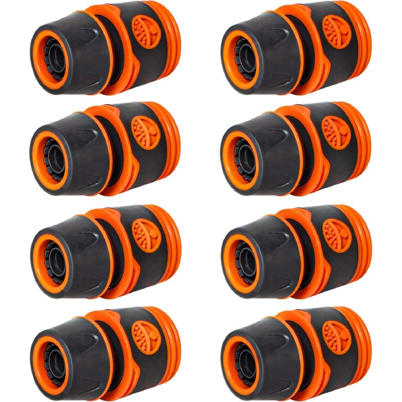 Gartenschlauch-verbindungsstück, 8-teiliges Schnellkupplungs-set 1/2", Schnelle Schlauchverbinder Für Gartenschläuche, End-schnellkupplung Für Den Schlauchanfang