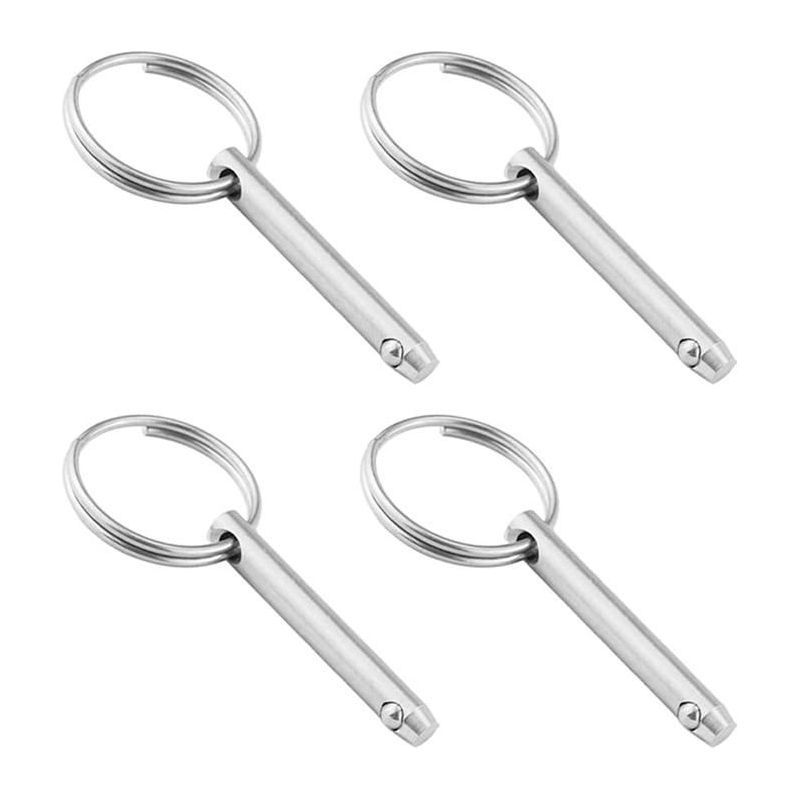 4 Stück Schnellverschluss-kugelbolzen, Edelstahl 316 Schnelllösebolzen Mit Einem Durchmesser Von 6,3 Mm