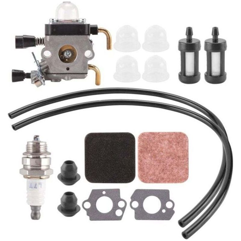 Fs85 Fs80 Vergaser Für Fs75 Fs80r Fs85r Fs85r Fs85rx Freischneider Weed-eater C1q-s97 Mit Kraftstoffrücklauf-kit Und Luftfilter.