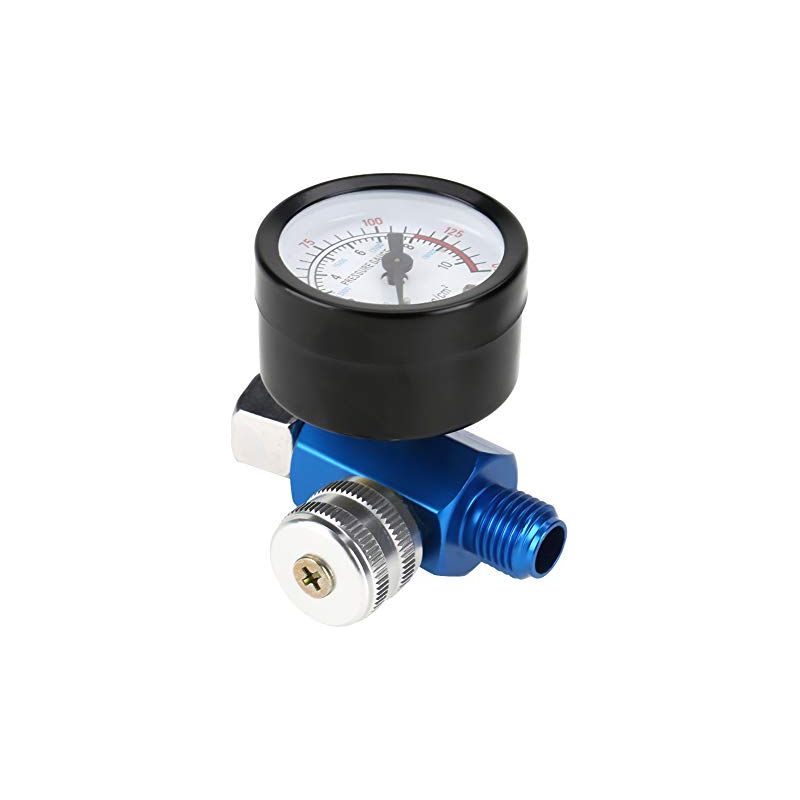 Manometer Für Farbspritzpistole, Druckregler Für Farbspritzpistole, 1/4 Zoll Für Farbspritzpistole, Luftdruckregler-manometer, Zubehör Für Pneumatische Werkzeuge