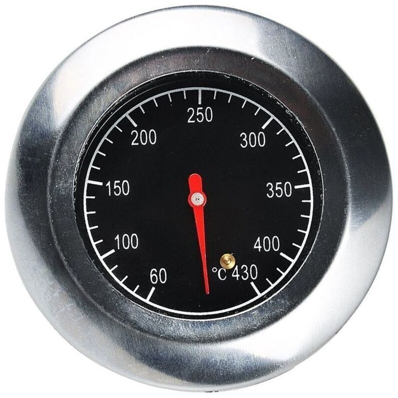 Aiducho Edelstahl-thermometer, Metall-thermometer, Für Grill, Gasgrill, Grill (60°c - 430°c)