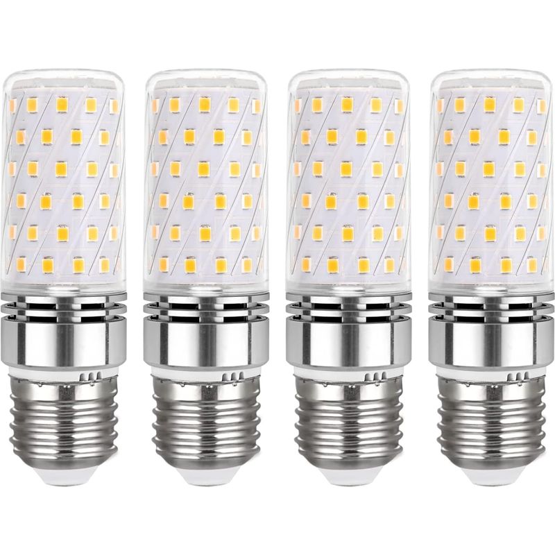 E27 Led-glühbirne, 16w, Neutralweiß 4000k, 1450lm, 360° Abstrahlwinkel, Entspricht 100w Halogenlampe, Ac 230v, E27 Led-maiskolbenlampe In Neutralweiß Für Deckenleuchten, Nicht Dimmbar, 4er-pack