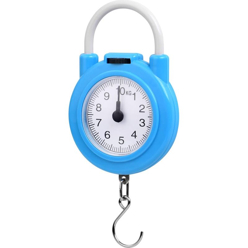 Gepäckwaage, Dynamometer Bis 10 Kg, Klein Und Tragbar Mit Komfortablem Griff (2 Stück)