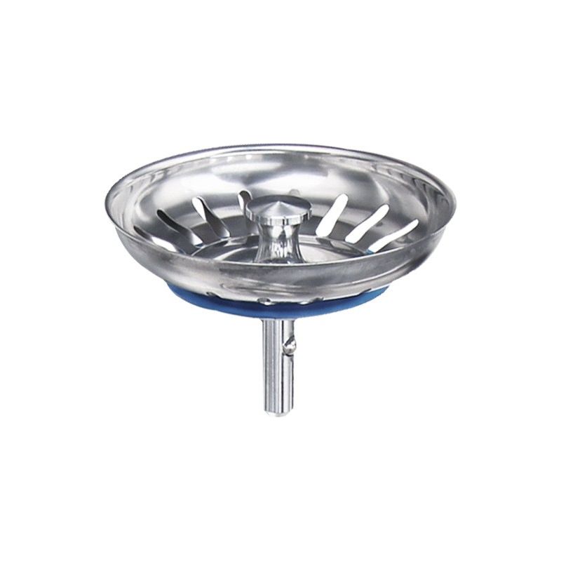 Abflussstopfen Für Küchenspüle, Universeller Abflussstopfen Für Spüle, Papierhandtuch, Verstopfung Lösen, Sieb, 1 Stück, Edelstahl (80 Mm)